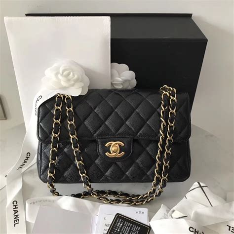 black and white chanel bag small|chanel purses black original.